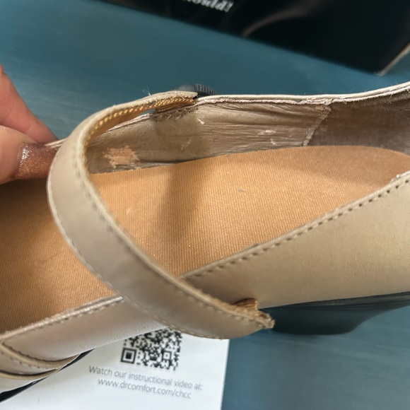 Dr. Comfort Cindee Tan Mary Jane Heels Ladies 8W BOA new in box - Picture 14 of 14
